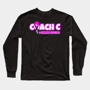 The Brand New Coach C Logo ( Breast Cancer Addition ) Long Sleeve T-Shirt